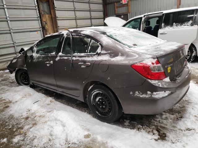Photo 2 from auction – 2012 HONDA CIVIC LX with VIN 19XFB2F51CE390878