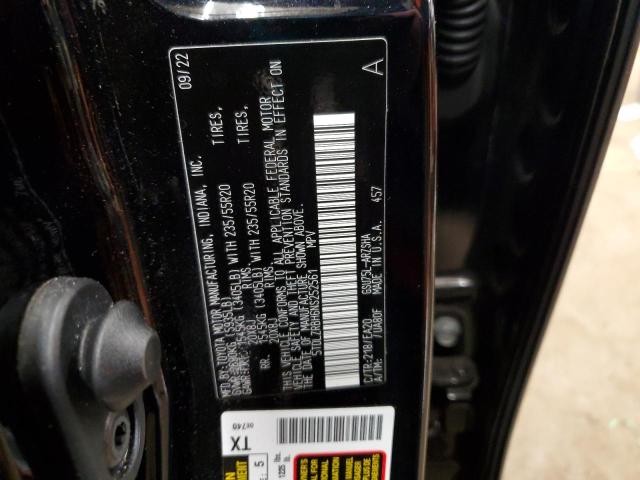 Photo 14 from auction – 2022 TOYOTA HIGHLANDER with VIN 5TDLZRBH6NS252561