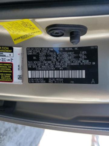 Photo 14 from auction – 2012 TOYOTA SIENNA LE with VIN 5TDKK3DC6CS201864