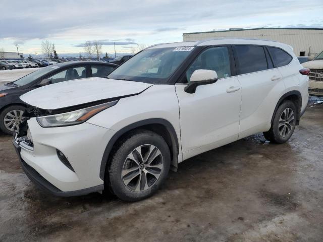 TOYOTA HIGHLANDER 2021 with VIN 5TDGZRBH4MS109530 - Photo from auction