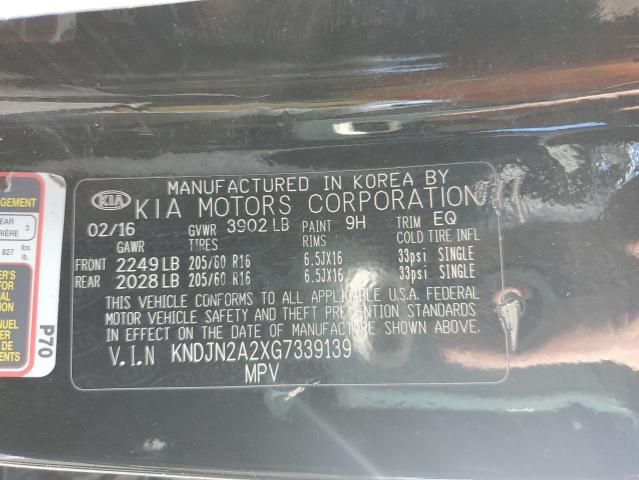 Photo 14 from auction – 2016 KIA SOUL with VIN KNDJN2A2XG7339139