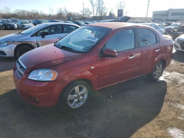 CHEVROLET AVEO LT 2008 with VIN KL1TG56658B002562 - Photo from auction