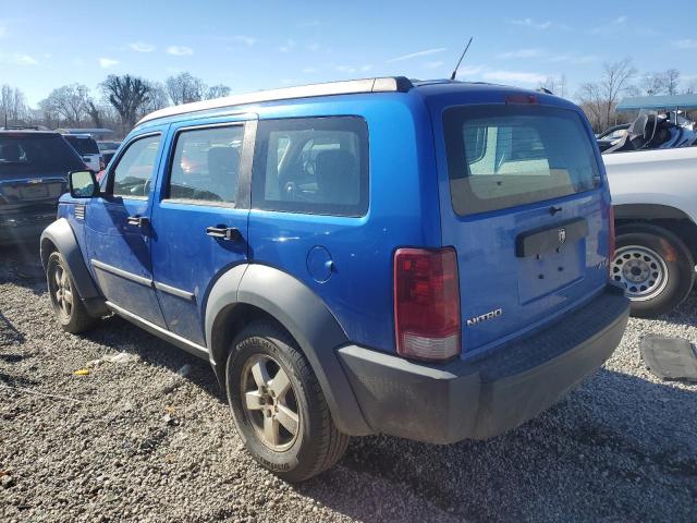 Photo 2 from auction – 2007 DODGE NITRO SXT with VIN 1D8GU28K47W597408