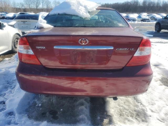 Photo 6 from auction – 2004 TOYOTA CAMRY LE with VIN 4T1BE32K24U325253