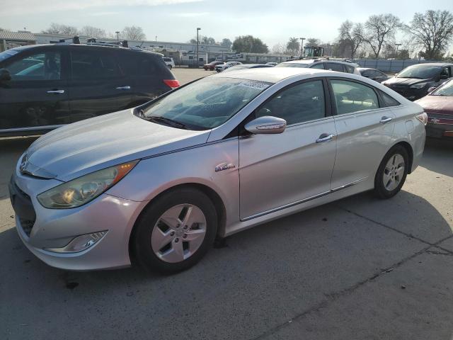 HYUNDAI SONATA HYB 2011 with VIN KMHEC4A46BA000650 - Photo from auction