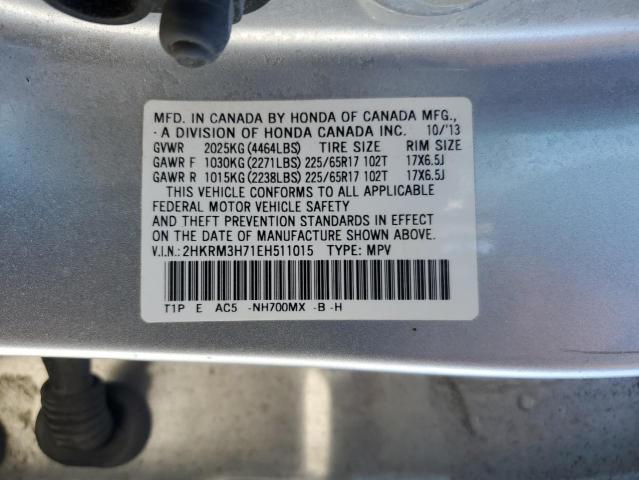 Photo 14 from auction – 2014 HONDA CR-V EXL with VIN 2HKRM3H71EH511015