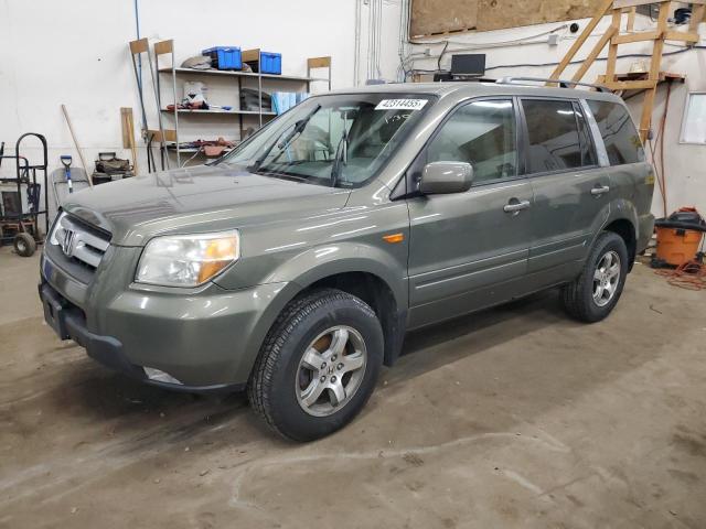 Photo 1 from auction – 2007 HONDA PILOT EX with VIN 2HKYF18457H505107