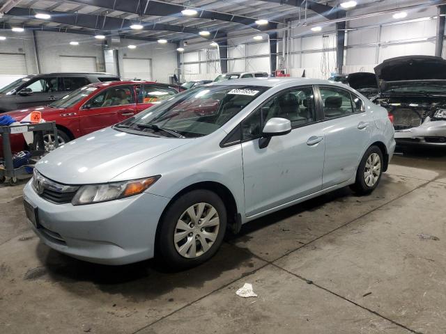 HONDA CIVIC LX 2012 with VIN 19XFB2F5XCE017757 - Photo from auction