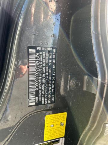 Foto 10 de la subasta – 2018 PORSCHE MACAN S con VIN WP1AB2A53JLB30910