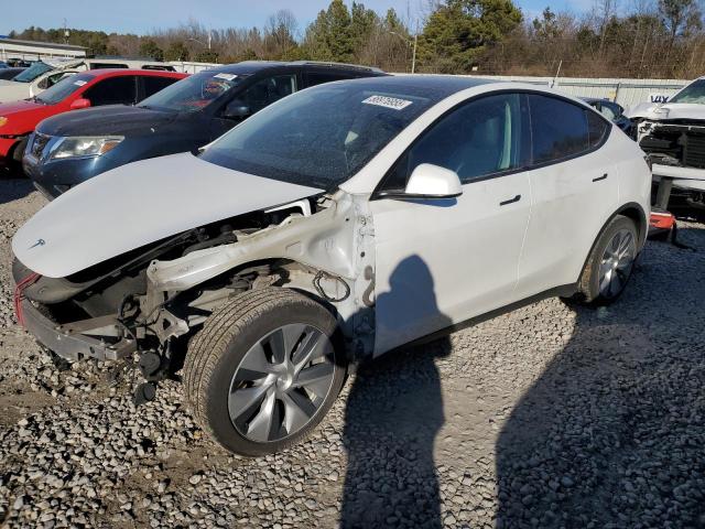 TESLA MODEL Y 2021 with VIN 5YJYGAEE0MF296587 - Photo from auction