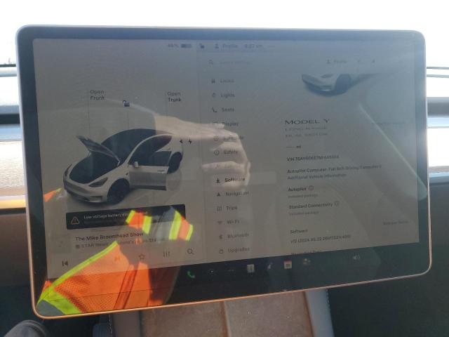 Photo 9 from auction – 2022 TESLA MODEL Y with VIN 7SAYGDEE7NF445888