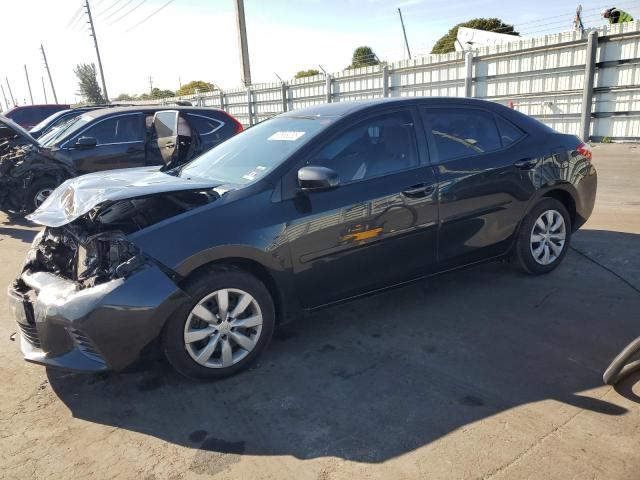 TOYOTA COROLLA L 2015 with VIN 2T1BURHE7FC262601 - Photo from auction