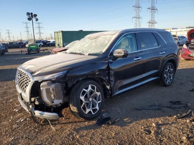 HYUNDAI PALISADE C 2022 with VIN KM8R7DHE7NU335634 - Photo from auction