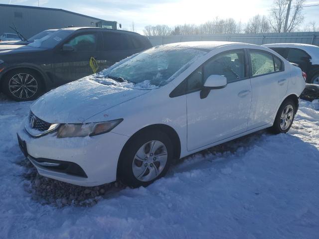 Photo 1 from auction – 2013 HONDA CIVIC LX with VIN 2HGFB2F53DH592175