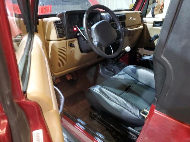Photo 8 from auction – 1999 JEEP WRANGLER / with VIN 1J4FY29P4XP476343