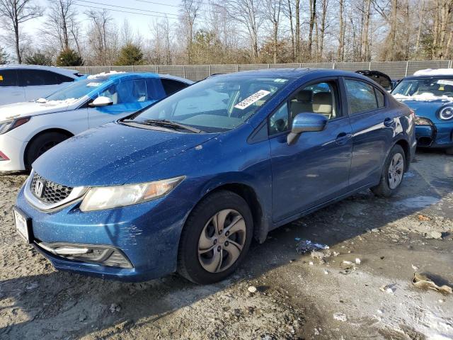 HONDA CIVIC LX 2014 with VIN 2HGFB2F56EH511669 - Photo from auction