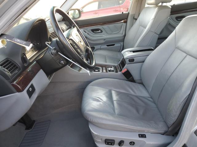 Photo 7 from auction – 2001 BMW 740 IL with VIN WBAGH83451DP25363