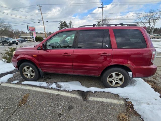 HONDA PILOT EX 2006 with VIN 2HKYF18516H502857 - Photo from auction