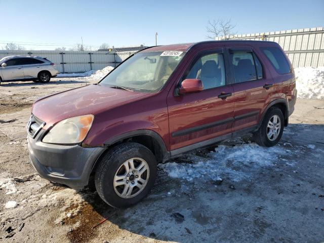 HONDA CR-V EX 2003 with VIN JHLRD78863C000220 - Photo from auction