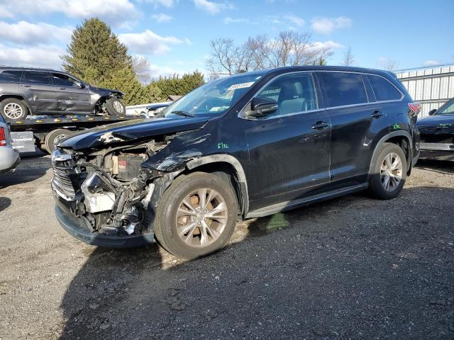 TOYOTA HIGHLANDER 2014 with VIN 5TDBKRFH8ES026791 - Photo from auction