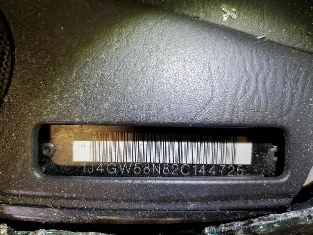 Photo 14 from auction – 2002 JEEP GRAND CHER with VIN 1J4GW58N82C144725