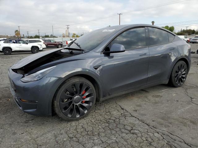 TESLA MODEL Y 2022 with VIN 7SAYGDEF2NF408756 - Photo from auction