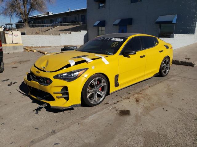 KIA STINGER GT 2018 with VIN KNAE35LC5J6020353 - Photo from auction