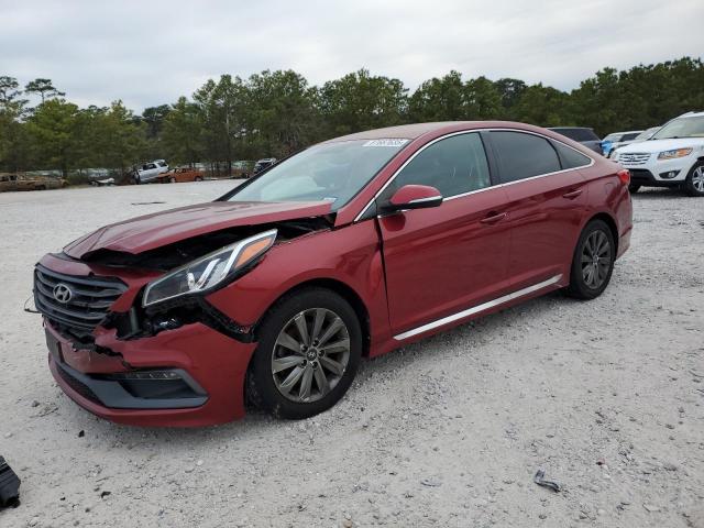 HYUNDAI SONATA SPO 2016 with VIN 5NPE34AF3GH328520 - Photo from auction