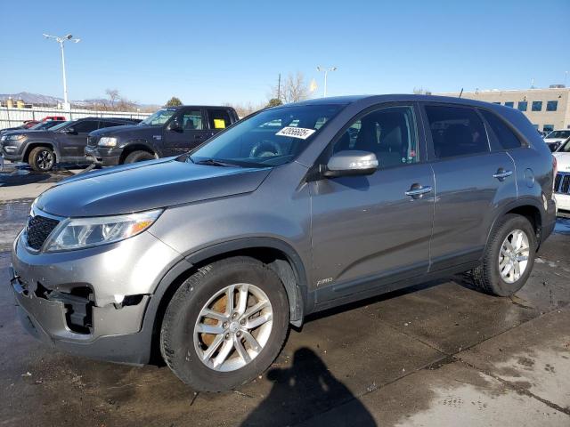 KIA SORENTO LX 2014 with VIN 5XYKTCA68EG515849 - Photo from auction