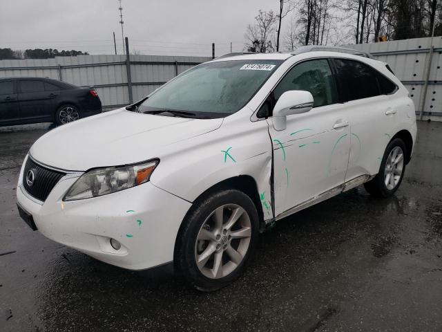 LEXUS RX 350 2012 with VIN 2T2BK1BAXCC138259 - Photo from auction