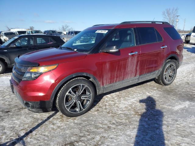 FORD EXPLORER S 2014 with VIN 1FM5K8GT1EGC40702 - Photo from auction