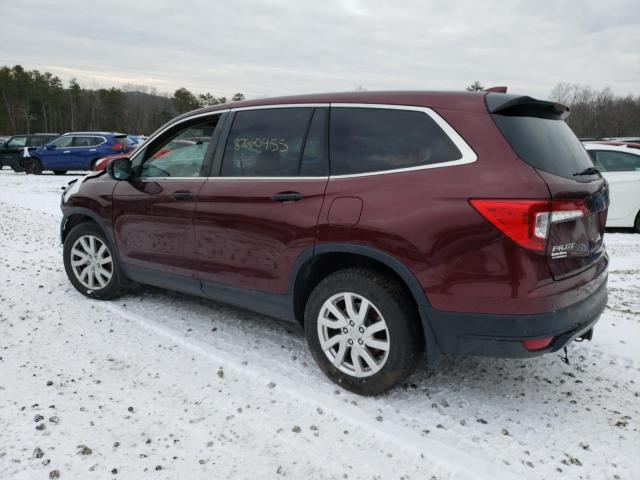 Photo 2 from auction – 2019 HONDA PILOT LX with VIN 5FNYF6H13KB060134