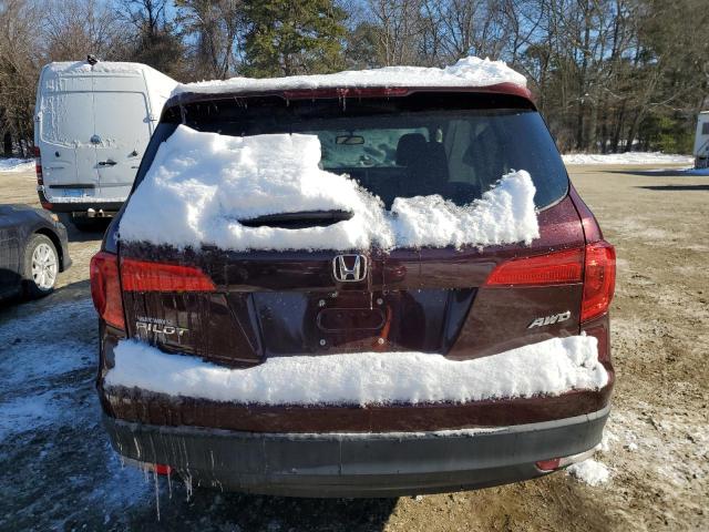 Photo 6 from auction – 2016 HONDA PILOT EXL with VIN 5FNYF6H59GB024264