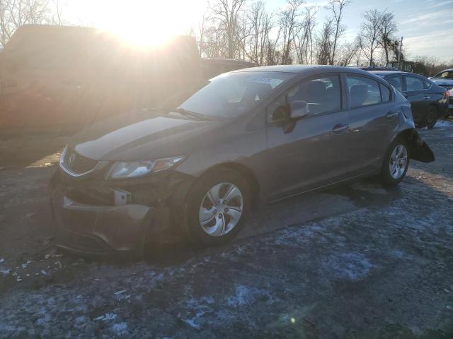 HONDA CIVIC LX 2013 with VIN 2HGFB2F51DH580610 - Photo from auction