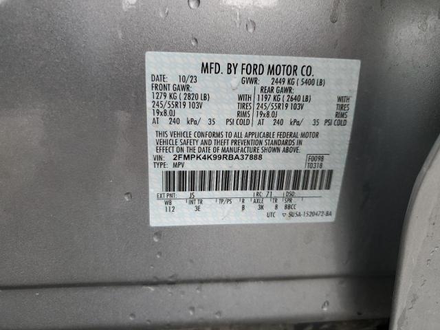Photo 14 from auction – 2024 FORD EDGE TITAN with VIN 2FMPK4K99RBA37888