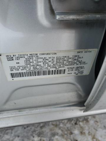 Photo 14 from auction – 2004 TOYOTA RAV4 with VIN JTEHD20V546011153