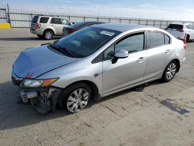 HONDA CIVIC LX 2012 with VIN 2HGFB2F51CH334042 - Photo from auction