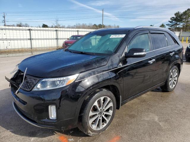 KIA SORENTO SX 2014 with VIN 5XYKW4A72EG533902 - Photo from auction
