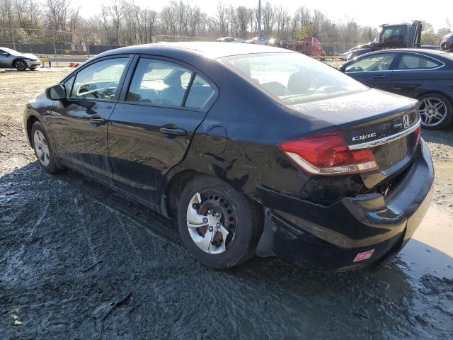 Photo 2 from auction – 2014 HONDA CIVIC LX with VIN 19XFB2F51EE256519