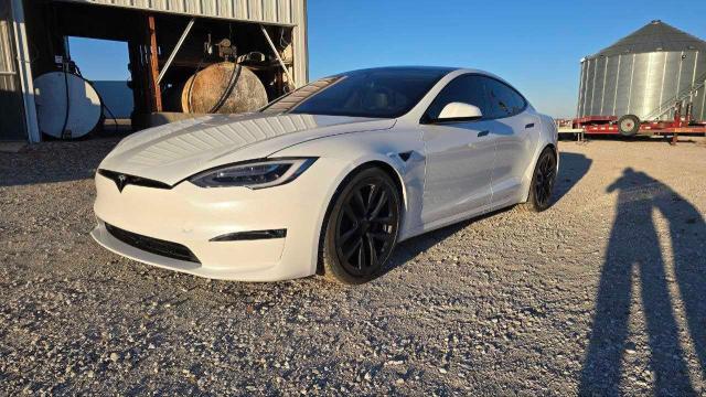 Photo 2 from auction – 2021 TESLA MODEL S with VIN 5YJSA1E62MF438292