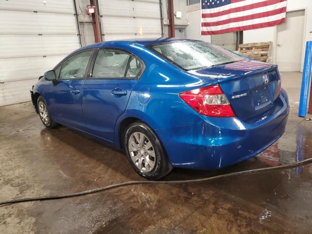 Photo 2 from auction – 2012 HONDA CIVIC LX with VIN 2HGFB2F58CH553287