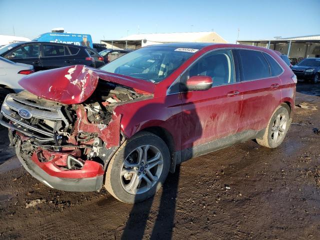 FORD EDGE TITAN 2016 with VIN 2FMPK3K99GBB82842 - Photo from auction