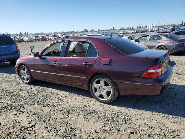 Foto 2 de la subasta – 2005 LEXUS LS 430 con VIN JTHBN36F455005668
