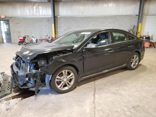 HYUNDAI SONATA SPO 2018 with VIN 5NPE34AF2JH693245 - Photo from auction