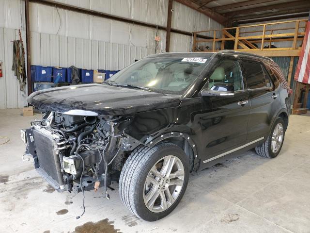 FORD EXPLORER L 2017 with VIN 1FM5K7F89HGA54272 - Photo from auction