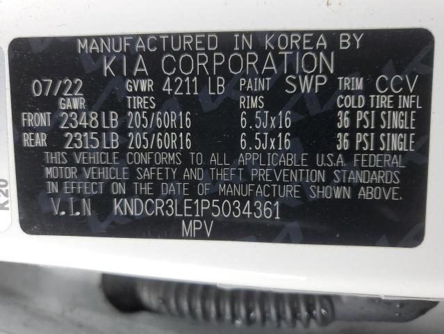 Photo 14 from auction – 2023 KIA NIRO EX with VIN KNDCR3LE1P5034361