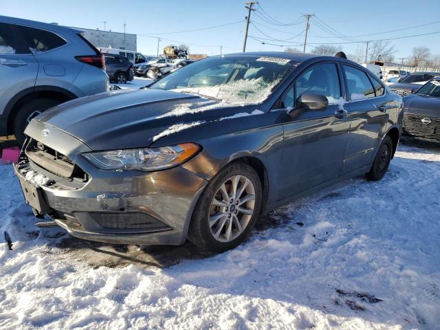FORD FUSION SE 2017 with VIN 3FA6P0HD2HR290742 - Photo from auction