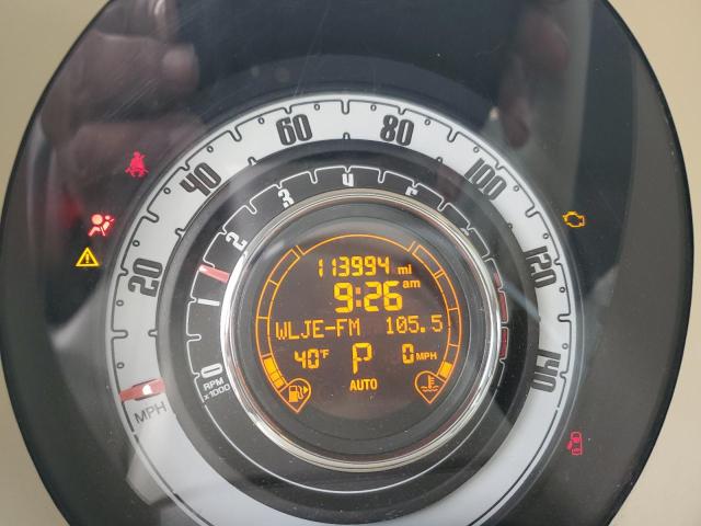 Photo 9 from auction – 2013 FIAT 500 LOUNGE with VIN 3C3CFFCRXDT598295