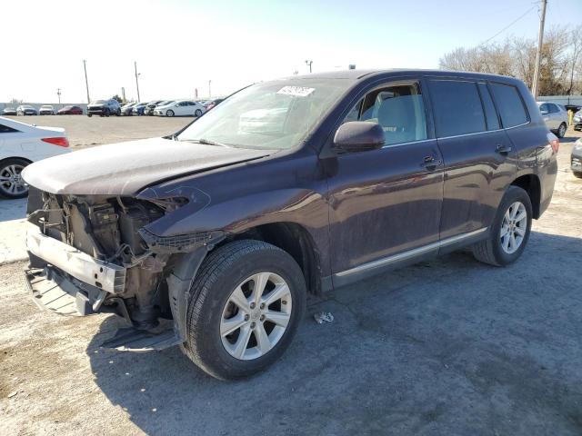 TOYOTA HIGHLANDER 2013 with VIN 5TDZA3EHXDS033952 - Photo from auction