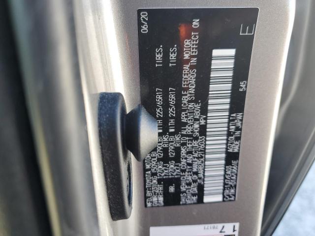 Photo 14 from auction – 2020 LEXUS NX 300 BAS with VIN JTJAARBZ5L2176033